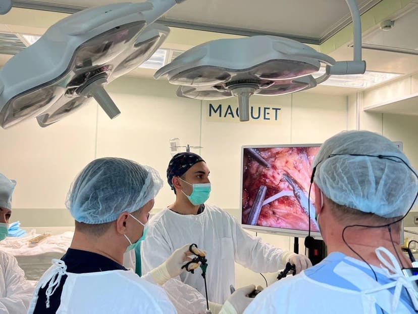 Рабочий момент с коллегами